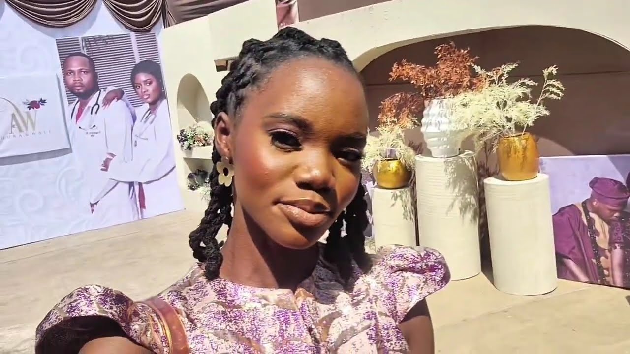 My friend’s Nigerian wedding vlog|| AWlovefusion25|| love in the air||Doctors affair 