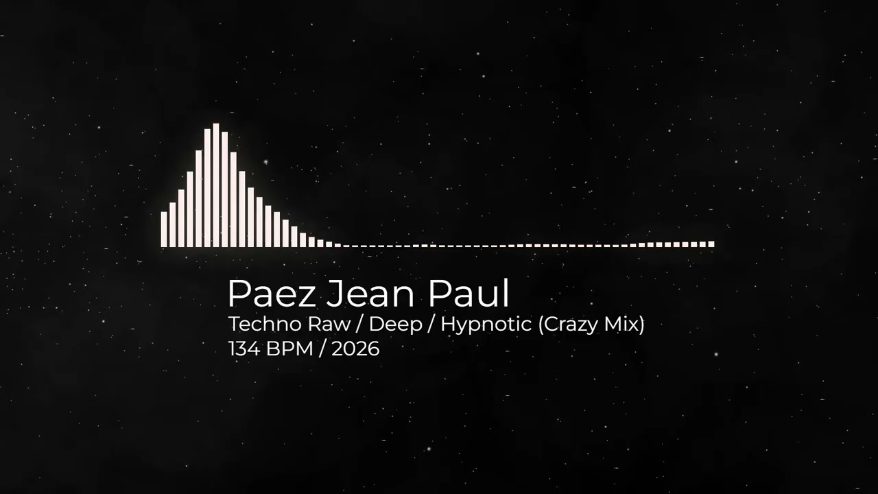 Paez Jean Paul @ Techno Raw Deep Hypnotic (Crazy mix)