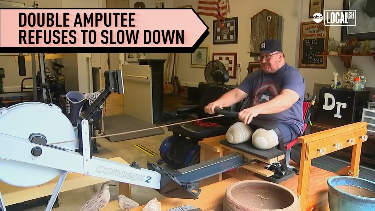 Double amputee refuses to slow down | Pumped