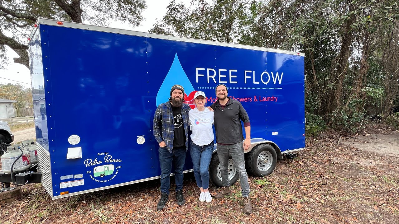 FREE FLOW: A Mobile Shower + Laundry Trailer to help the homeless community here in Jacksonville!