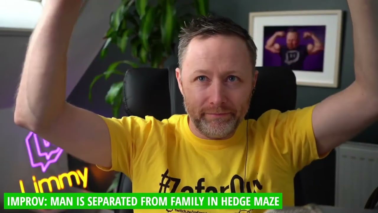 Limmy Improv: Man Is Separated From Family In Hedge Maze [2020-10-14]