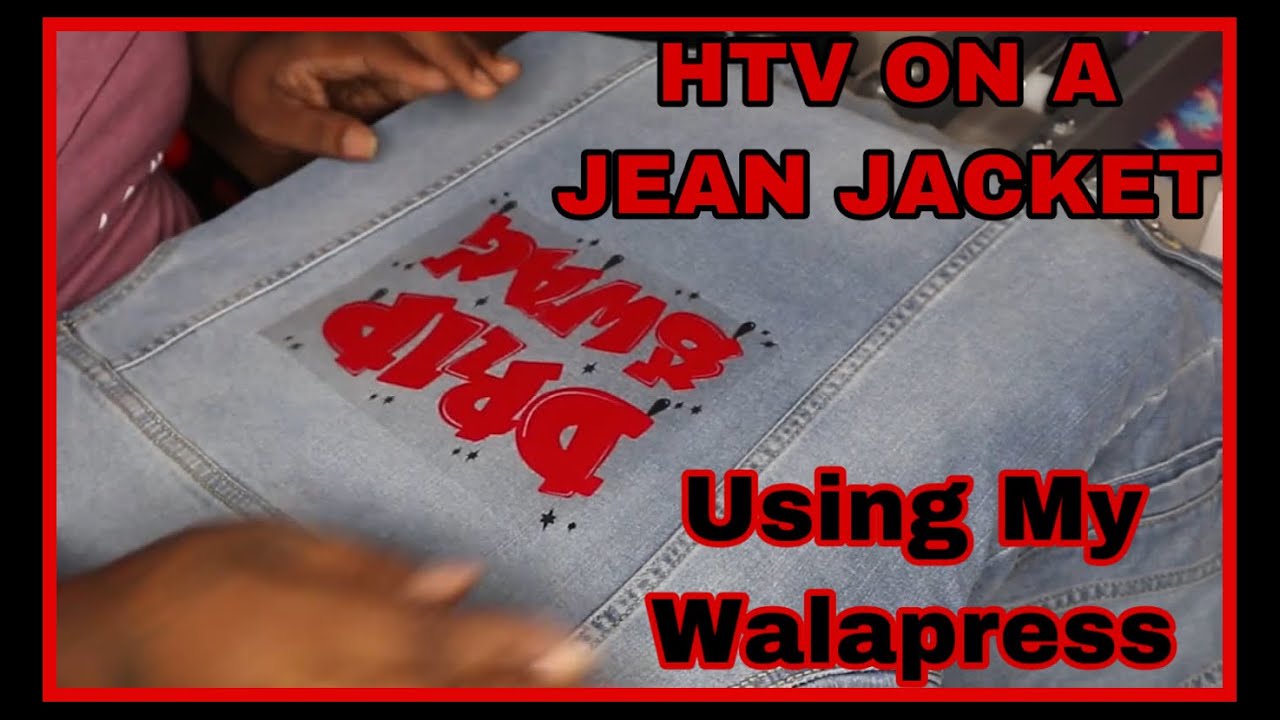 HTV ON A JEAN JACKET | WALAPRESS