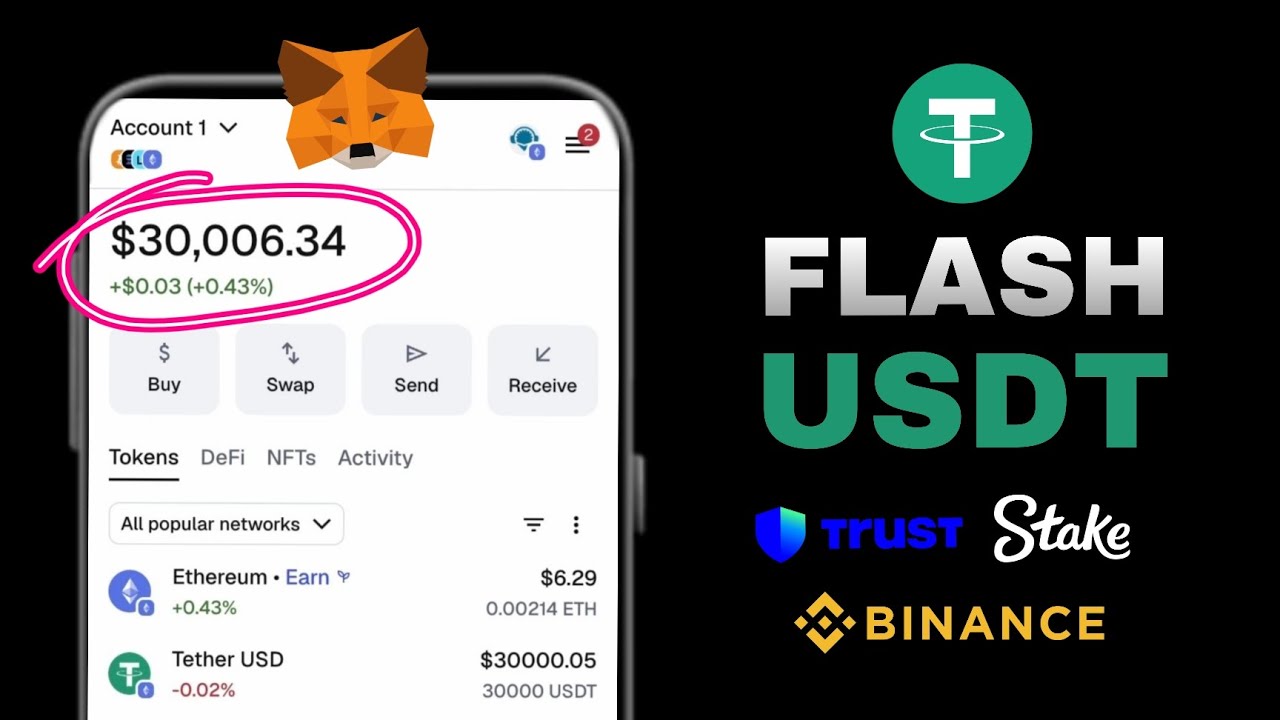 NEW Flash USDT creation method 