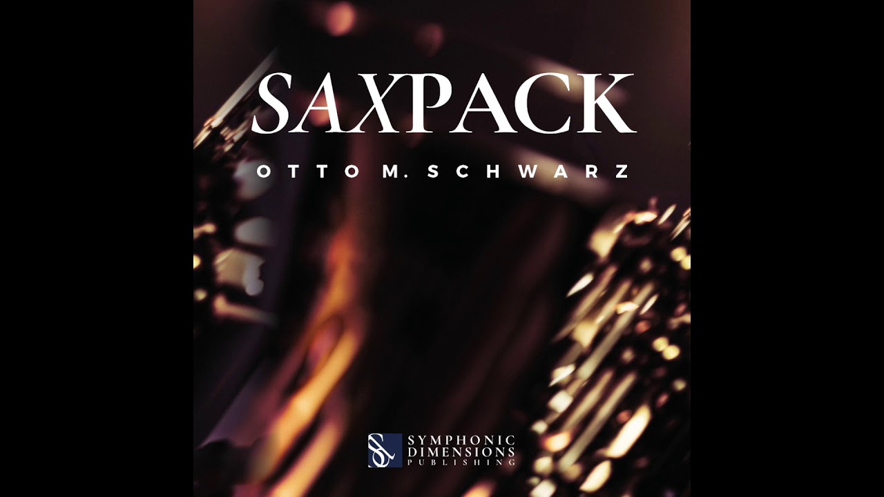 SAXPACK PLAYALONG - SOLO FOR ALTO SAXOPHONE AND SOPRANO SAXOPHONE by Otto M. Schwarz