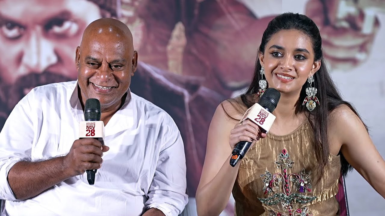 Keerthy Suresh With Revolver Rita Team Q & A With Media | Ajay Ghosh