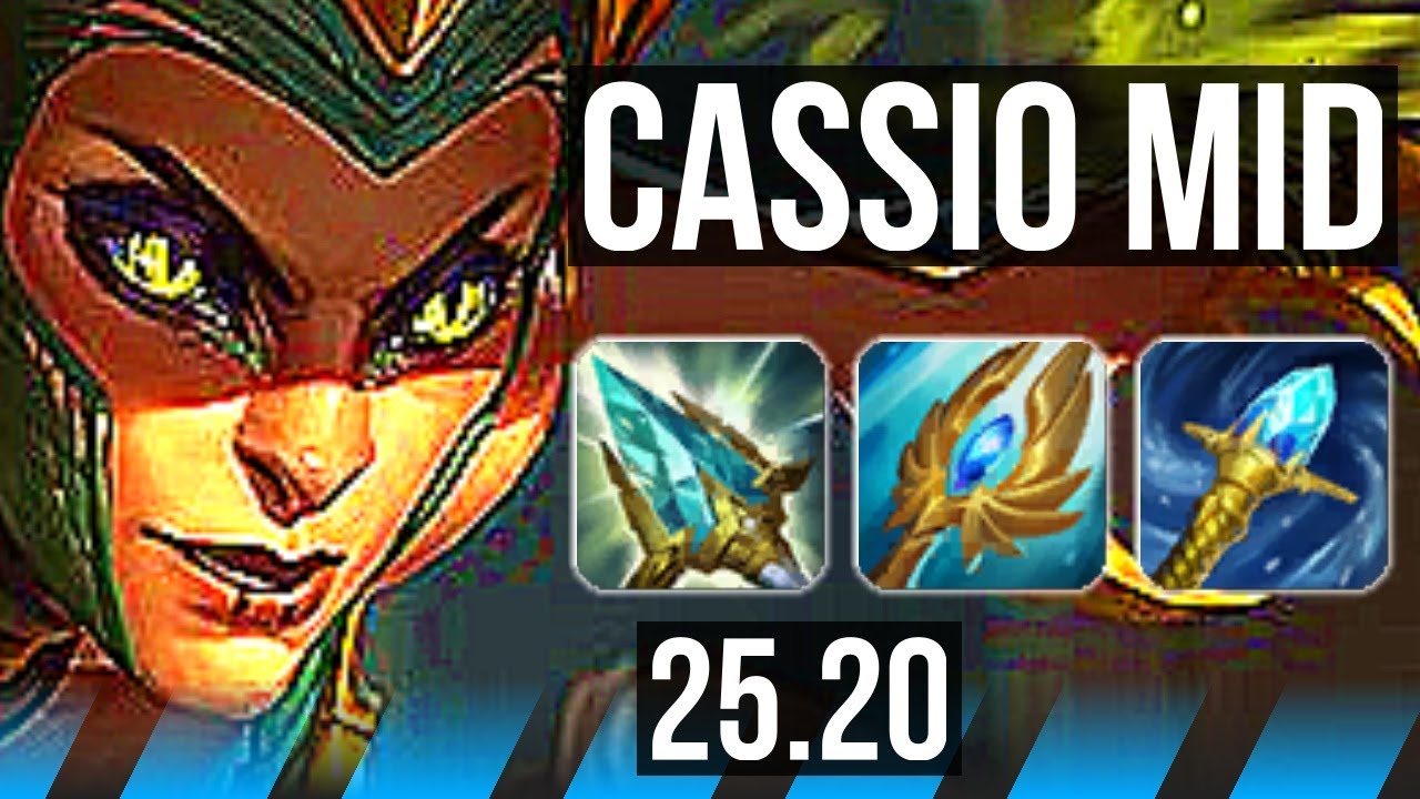 CASSIOPEIA vs SYLAS (MID) | Dominating | KR Master | 25.20