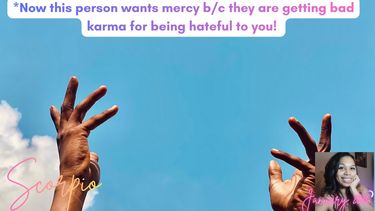 Скорпион *Теперь этот человек хочет пощады, потому что получает плохую карму за свою ненависть к ...