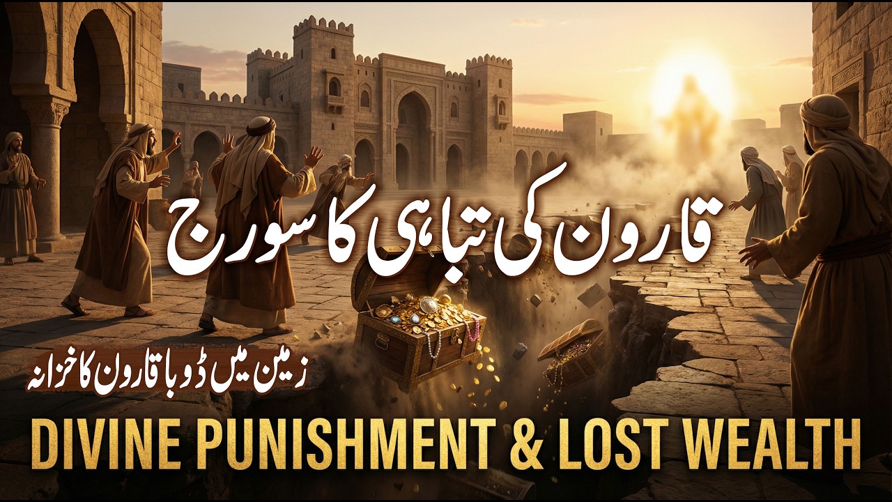 The Story of Prophet Musa (AS) and Qarun حضرت موسیٰؑ اور قارون کا واقعہ | دولت، غرور, اللہ کا عذاب