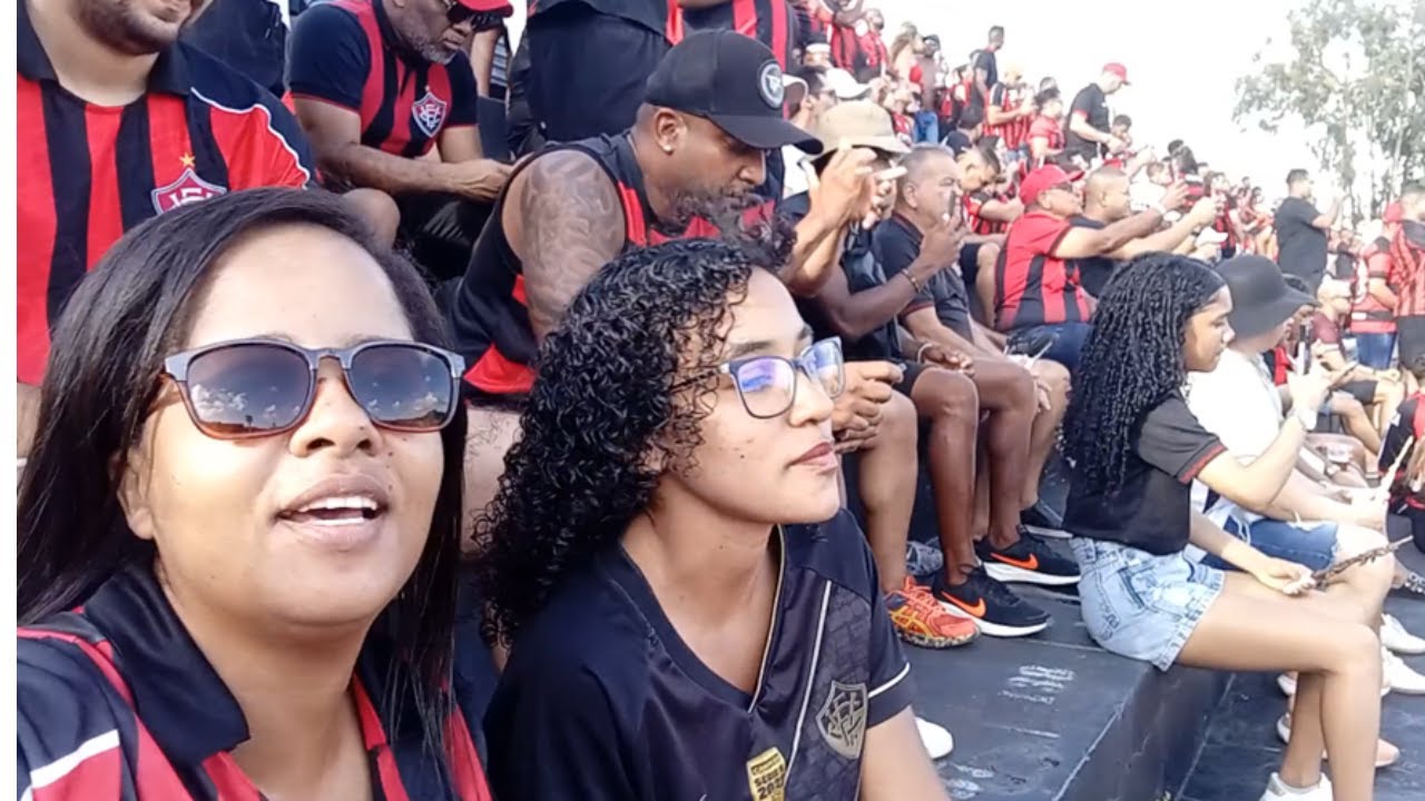VLOG DE JOGO DO VITÓRIA NO BARRADÃO!