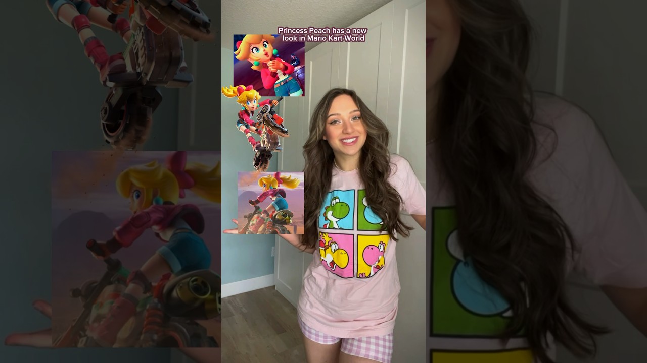 Princess Peach outfit from Mario Kart World | Nintendo Switch 2 &bull; Cosplay &bull; Epic Universe