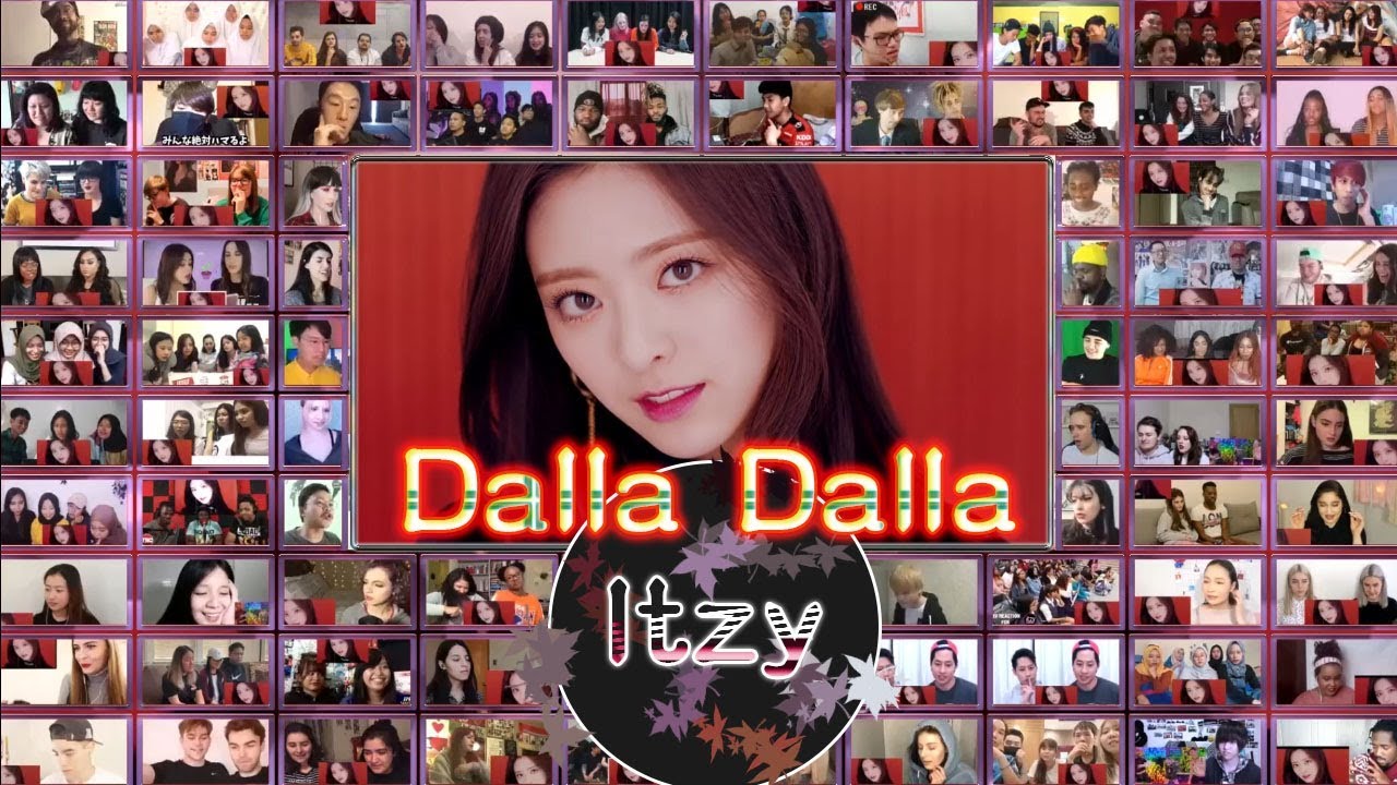 Itzy-Dalla Dalla(있지-달라달라 해외 외국인반응) MV reaction mashup