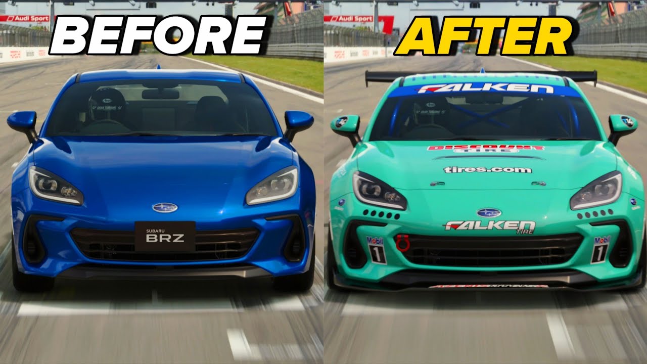 The Subaru BRZ S Gets a Beastly Engine Swap in GT7