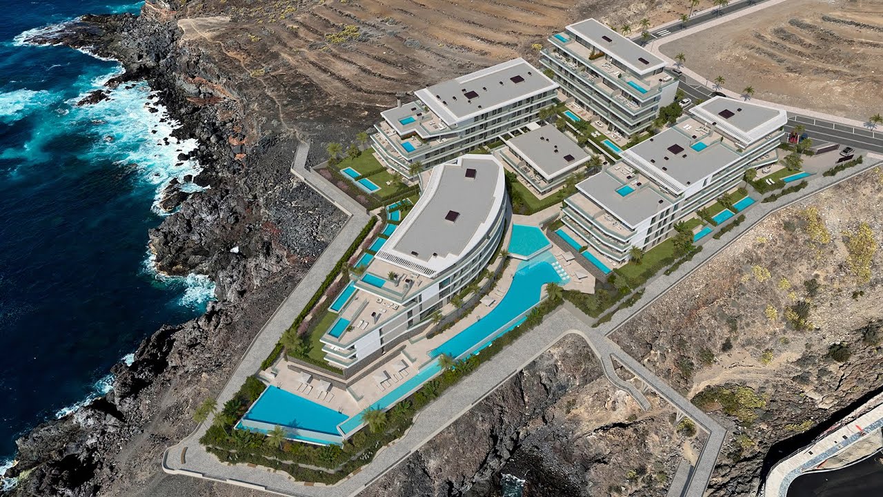 Serene oceanfront apartments under construction -  Tenerife Rokabella, Callao Salvaje