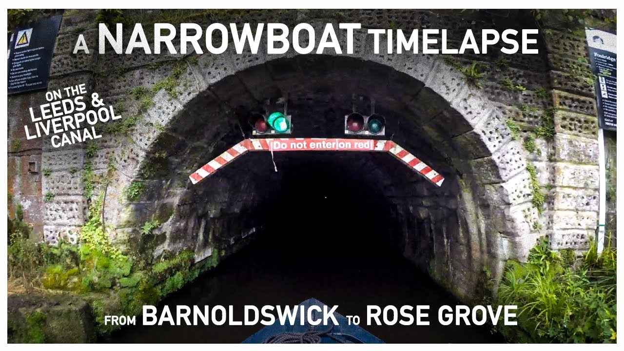 324 - Barnoldswick to Rose Grove || A Narrowboat Time-Lapse