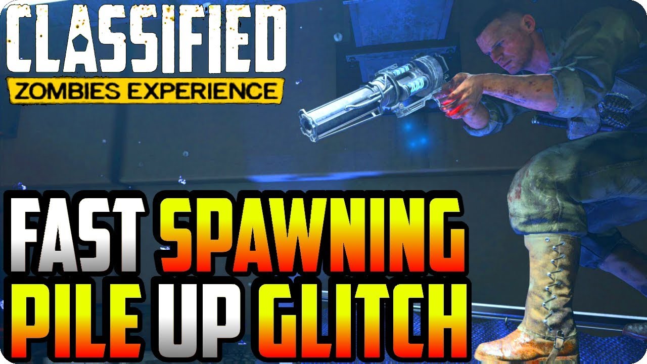 BO4 Zombie Glitches: Fast Spawning Pile Up Glitch - Classified Glitches