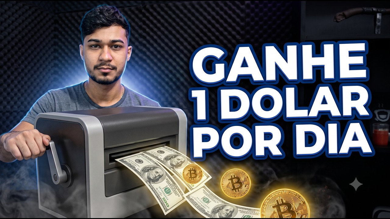 COMO GANHAR 1 DOLAR POR DIA!