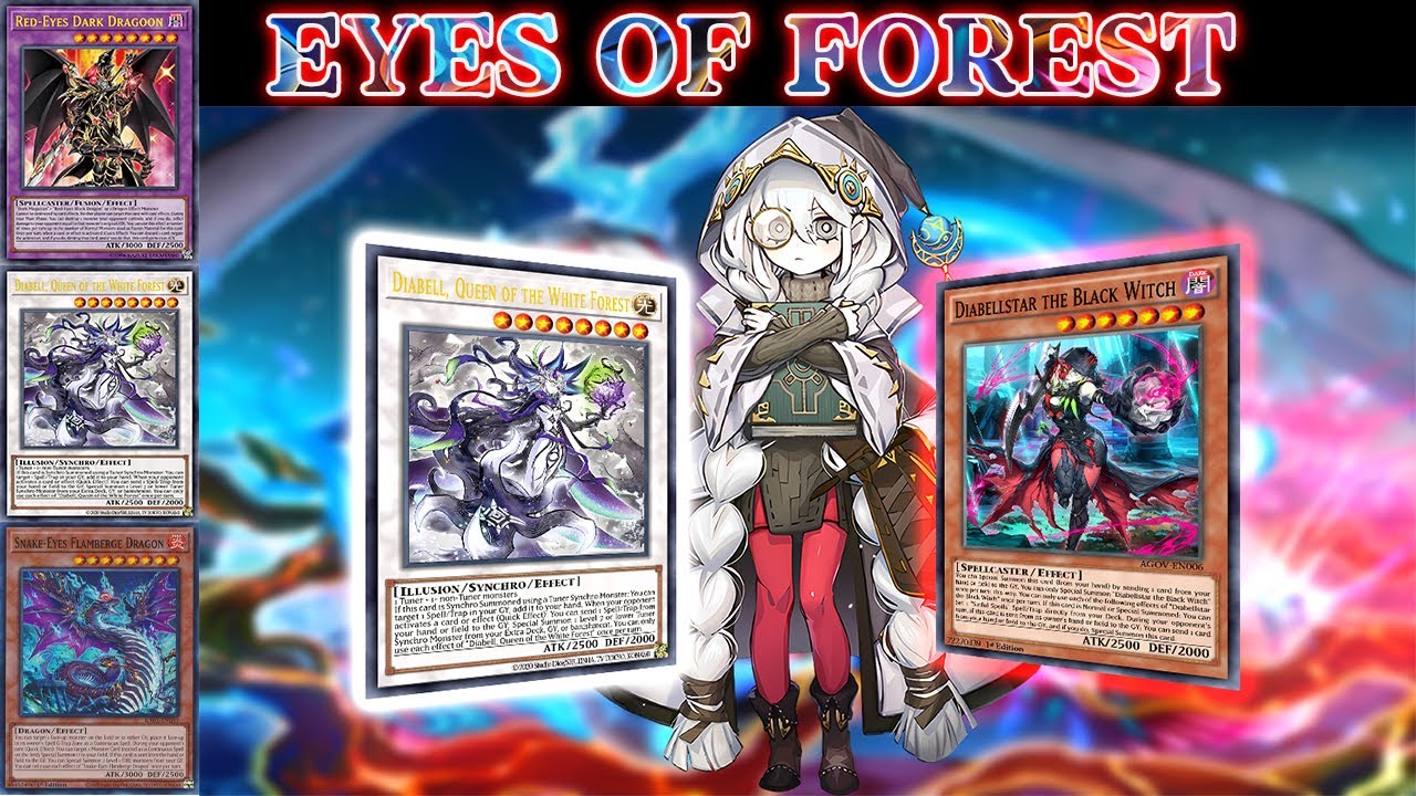 White Forest With Snake Eyes Deck Dec 2024-yugioh master duel