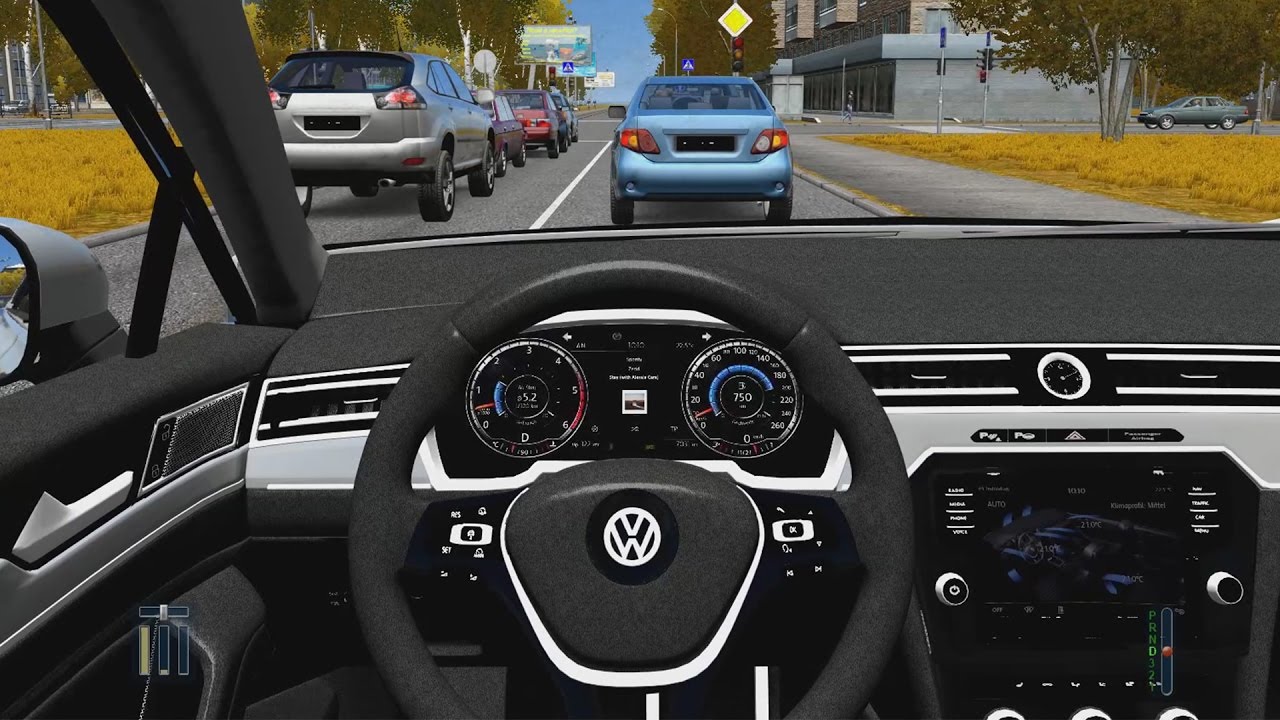 City Car Driving - Volkswagen Passat Variant | Fast Driving