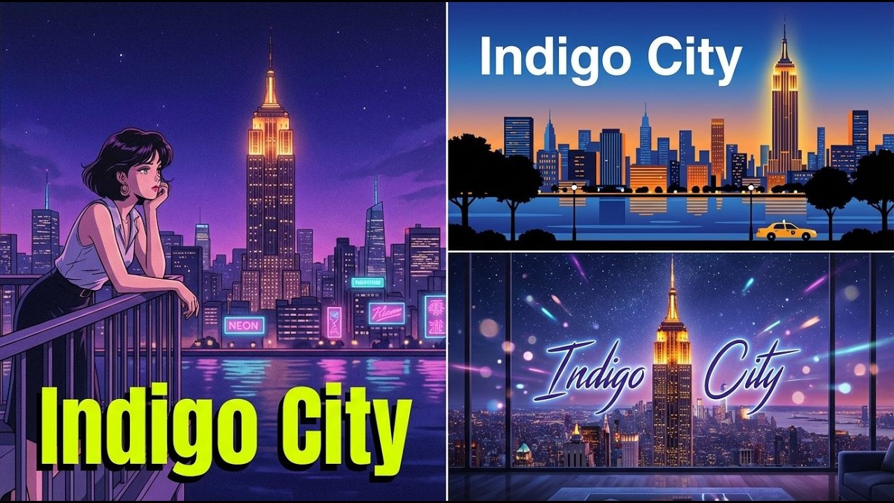 [80s inspired Modern City Pop] Indigo City