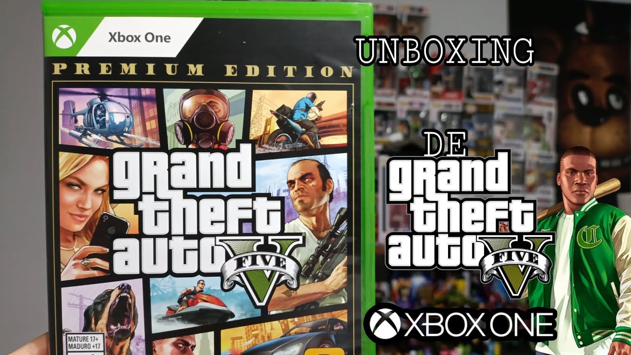 Unboxing De GTA 5 Premium Edition-Xbox One.