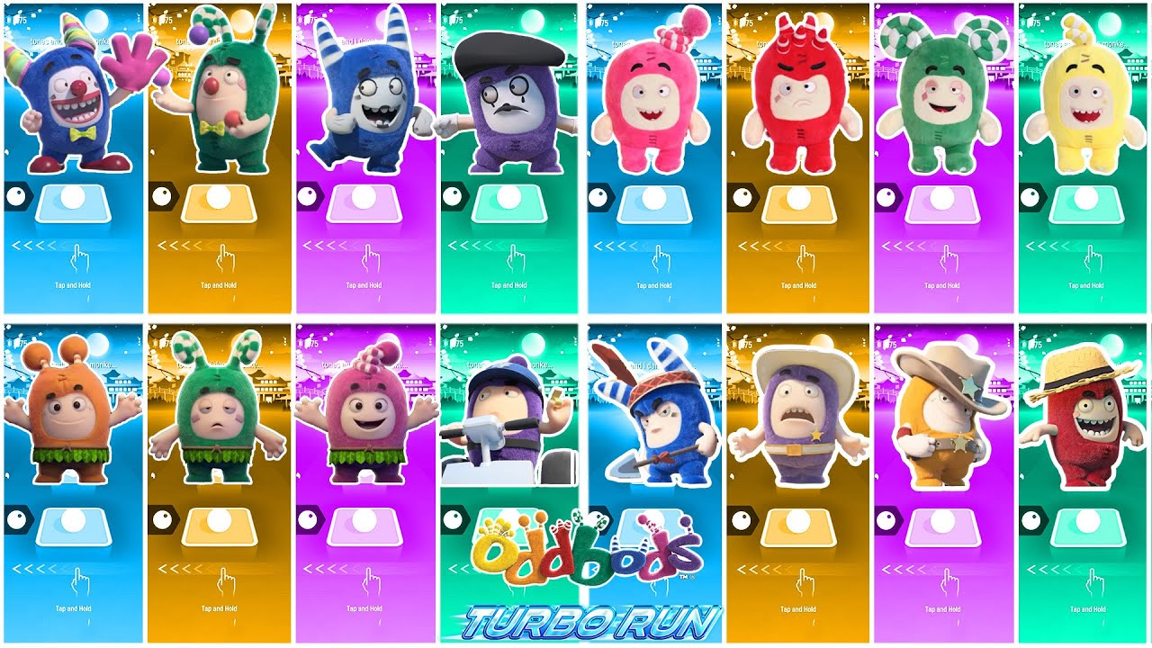 Oddbods All Video Megamix 🆚 Oddbods Bubbles 🆚 Oddbods Zee 🆚 Oddbods Pogo 🎶 Who Will Win? #7