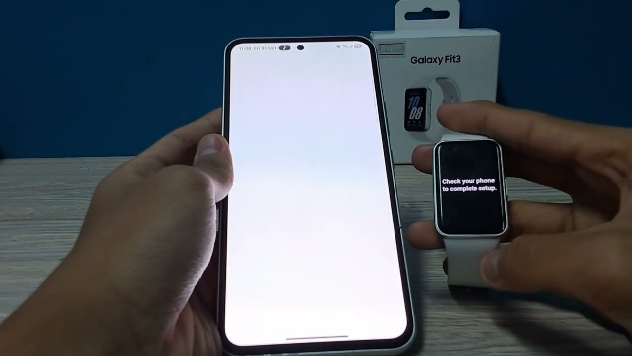 Galaxy Fit 3 Video Set-Up
