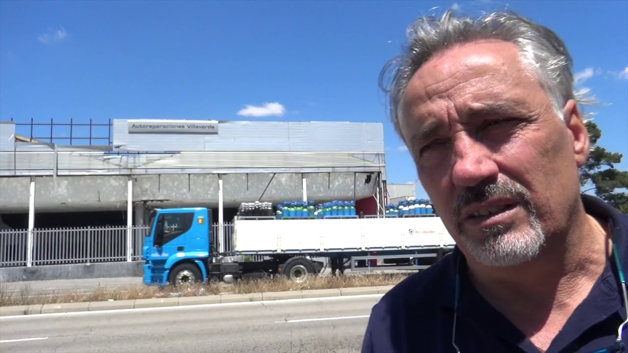 Deterioros en el Polígono Industrial de Villaverde