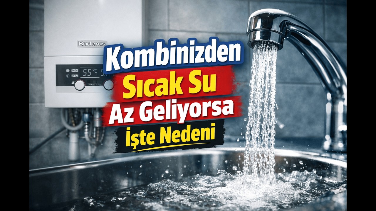 Kombinizden su az akıyorsa işte çözümü