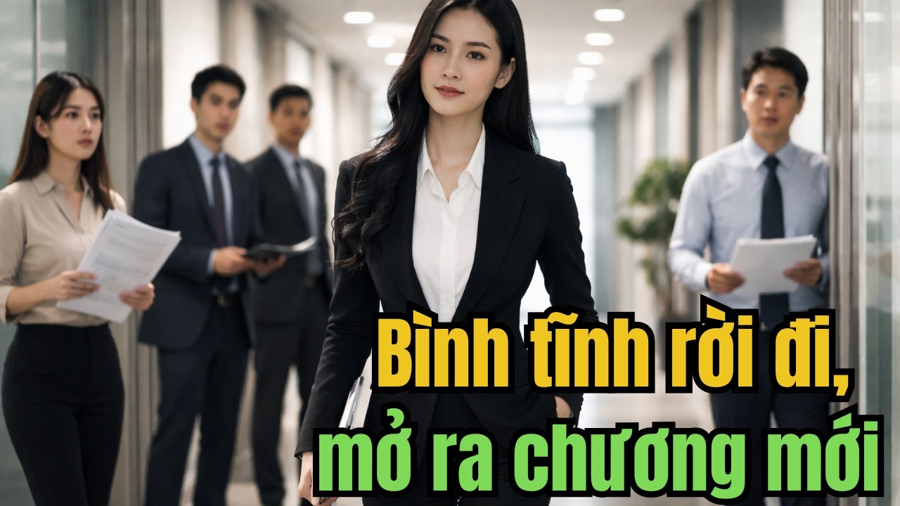 Nhìn thấy tên tôi trong danh sách giảm lương, tôi bình tĩnh hoàn tất thủ tục nghỉ việc trong 10 phút