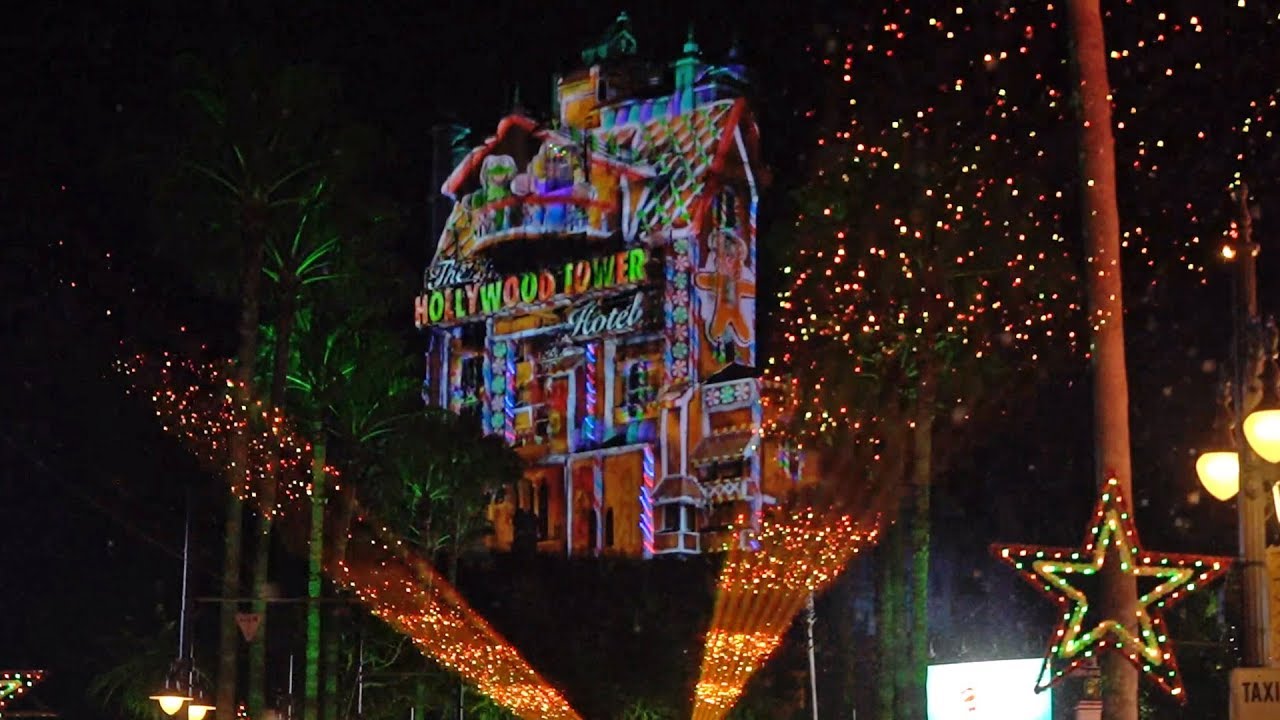 Sunset Seasons Greetings at Disney's Hollywood Studios 2018