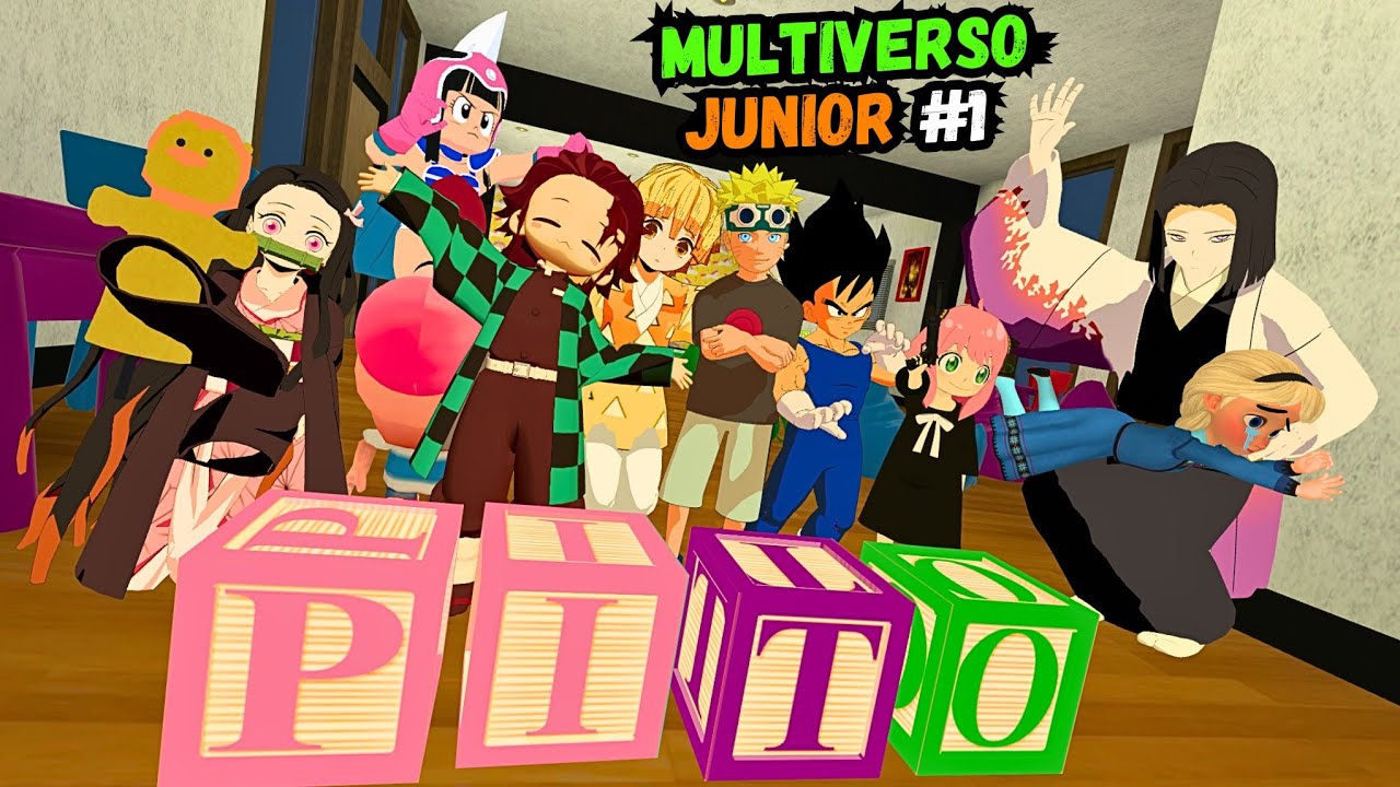 MULTIVERSO JUNIOR: la guardería más peligrosa del anime 💀😂
