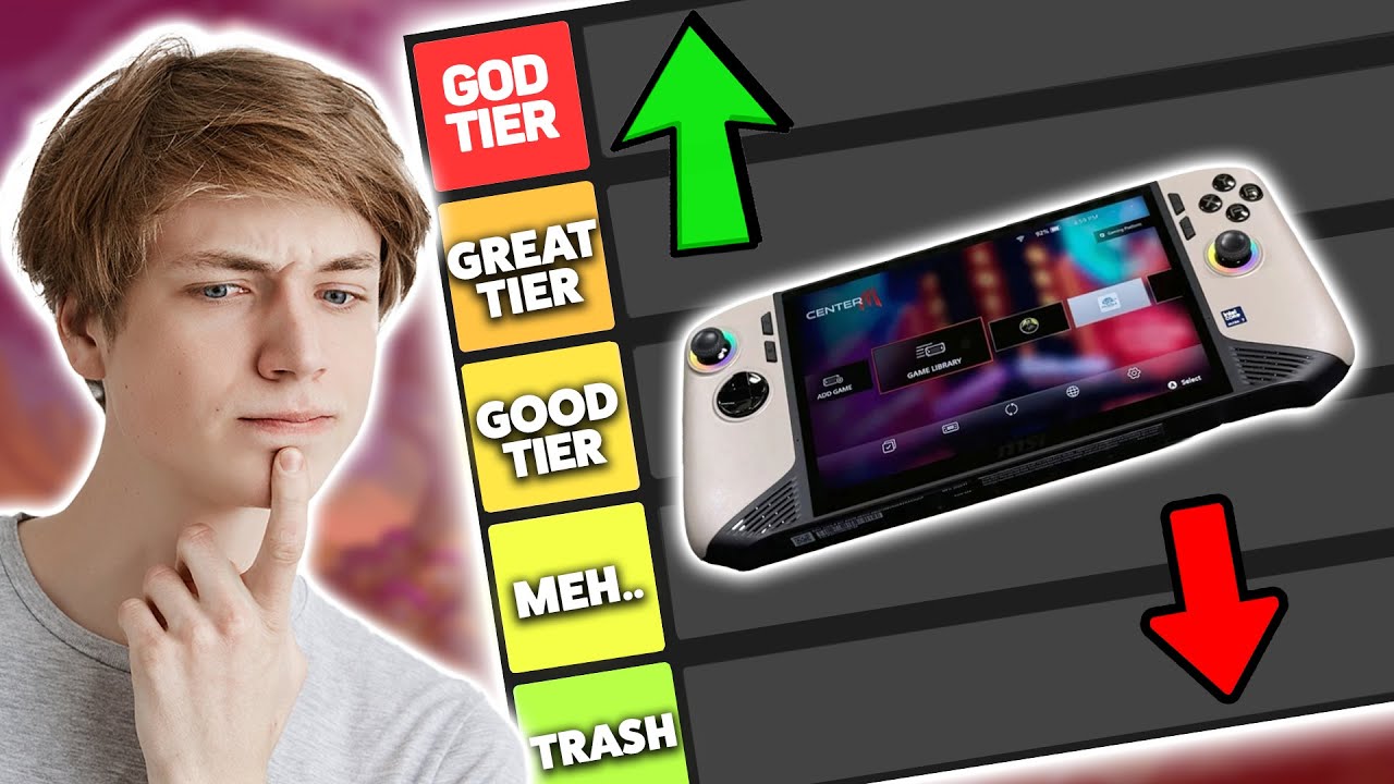 Best Portable Gaming Console Tier List 2026  -  Handheld Power Ranked