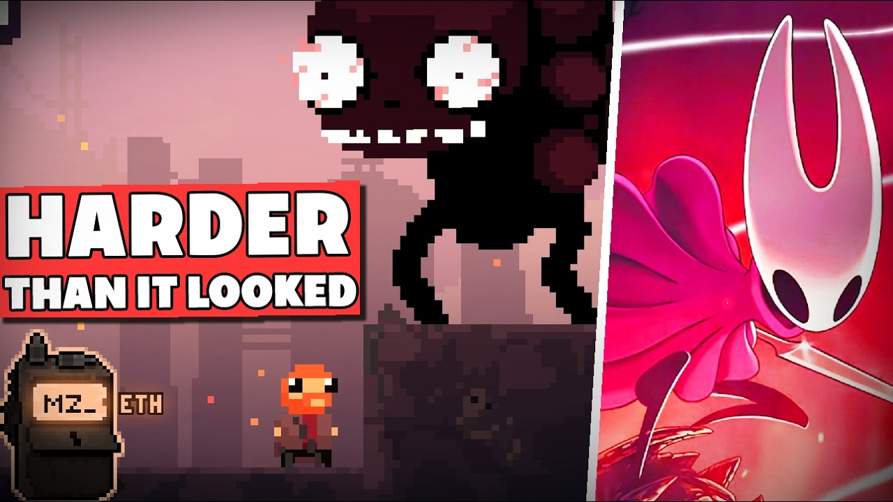 Я попытался создать игру с боссами по мотивам Hollow Knight за 1 неделю | Godot Game Jam
