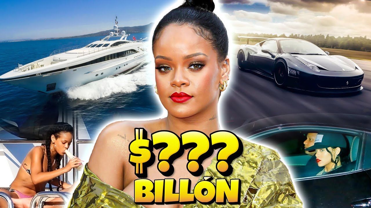 Así es la vida lujosa de Rihanna | Coches, Mansiones, Yates, Relojes, Fortuna...