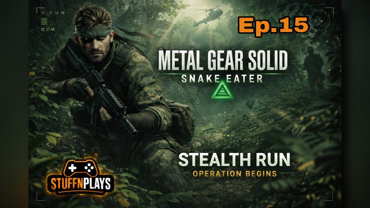 Episode 15: I KIDNAPPED Raiden!!👀😱|Let’s Play Metal Gear Solid Delta Δ | StuFFN Plays w/ Syd McCloud