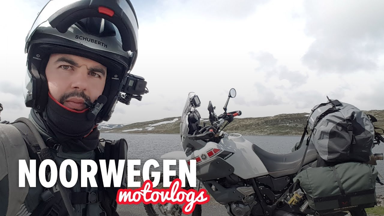 Motor avontuur in Noorwegen - Dag 2 | IJs, Kou en Regen