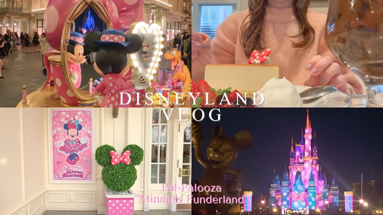 1人ミニパルディズニーランド2026🎀🤍🩵｜DPAでパレード鑑賞🩷｜ショー全ハズレで過ごす1日
