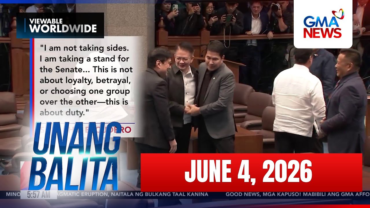 Unang Balita sa Unang Hirit: (Part 1) June 4, 2026 [HD]