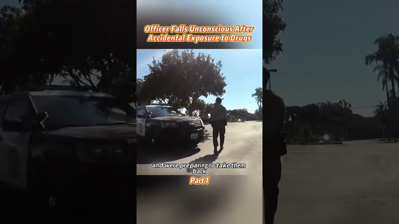 Officer Falls Unconscious AfterAccidental Exposure to Drugs