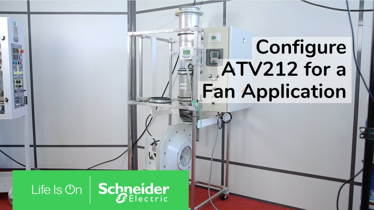 How to Configure ATV212 for a Fan Application | Schneider Electric Support