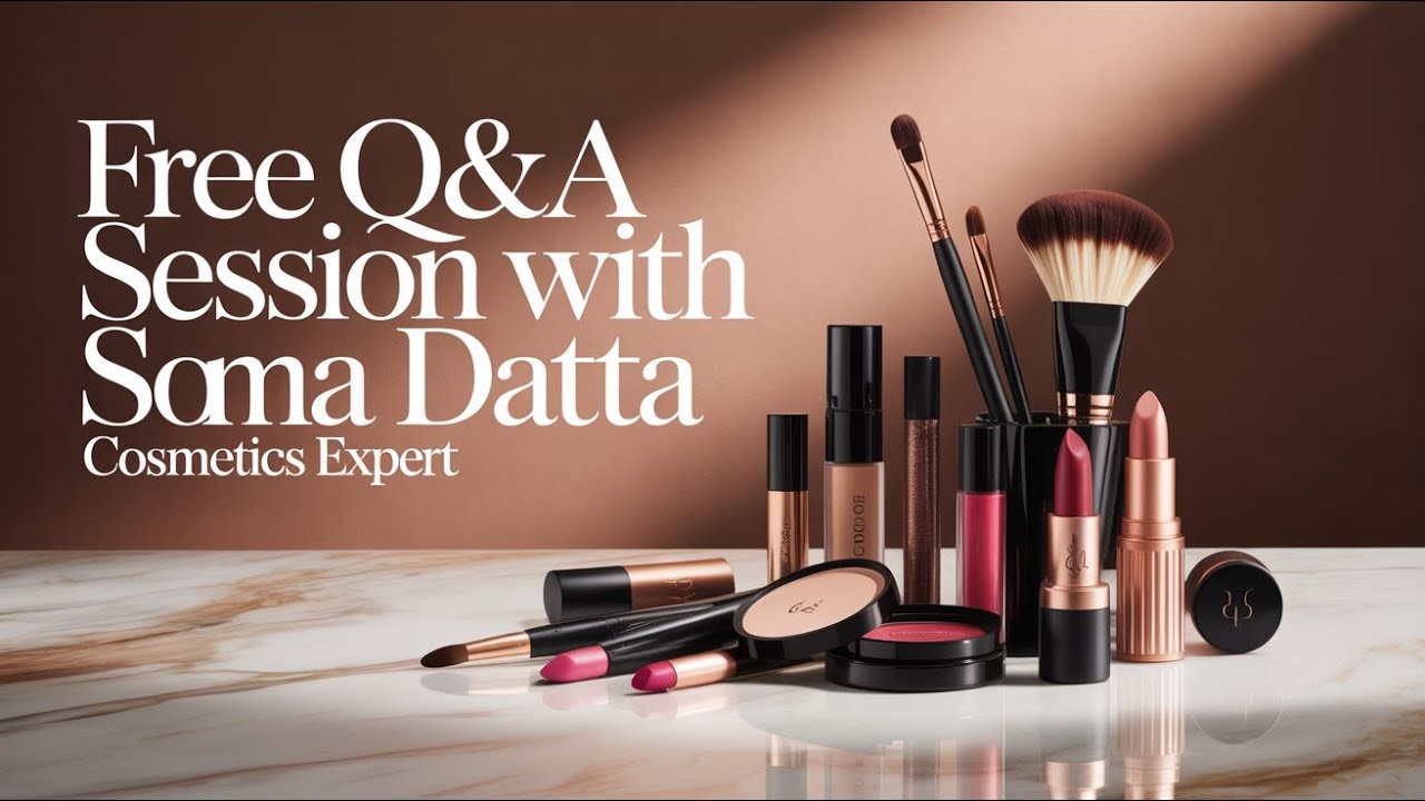 Free Q&A session By Dr Soma Datta #cosmeticformulation #business #freesession #zestchest