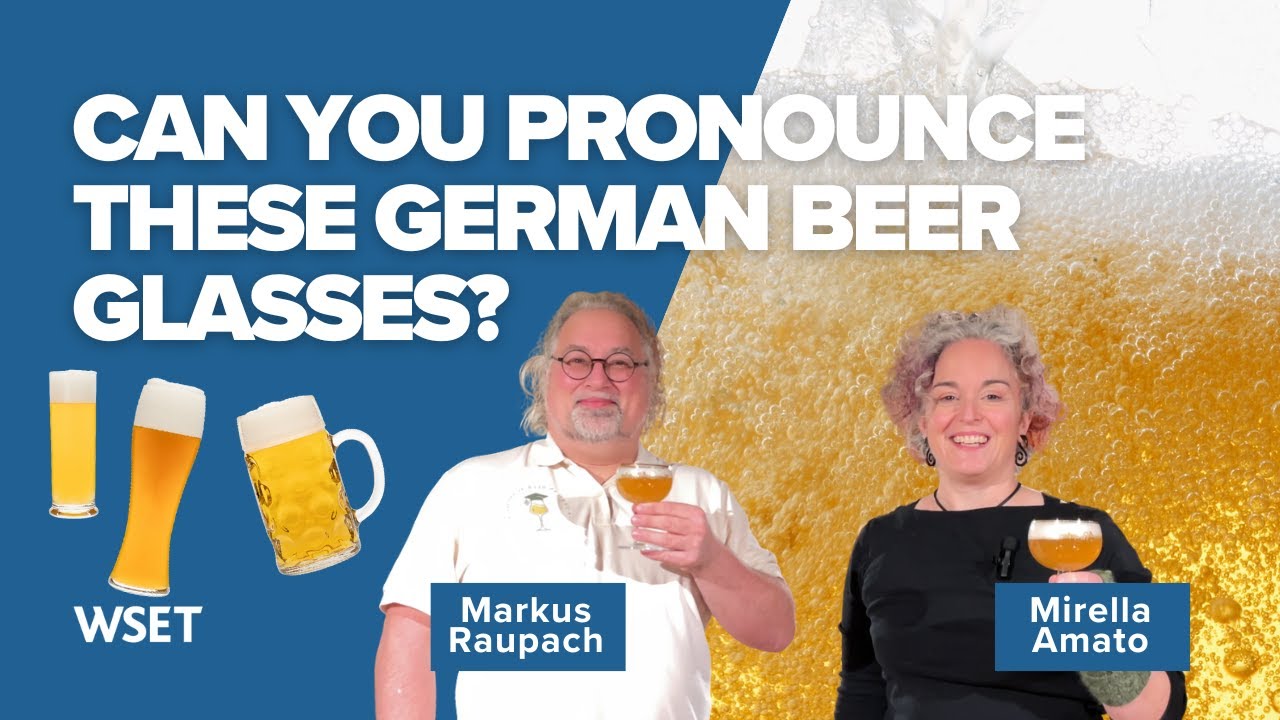 Can you pronounce these German beer glasses?