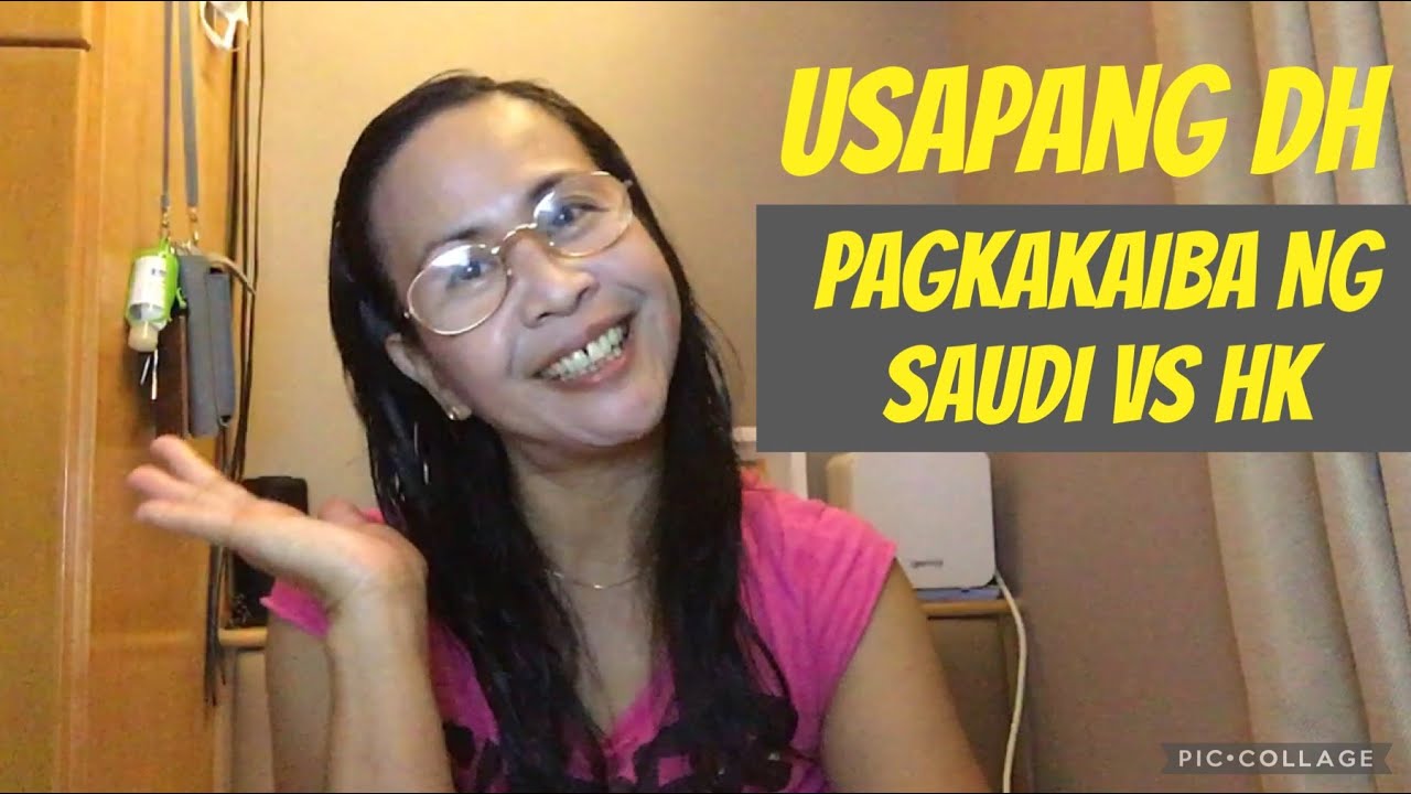 PAGKAKAIBA NG HONGKONG AT SAUDI/ USAPANG DH