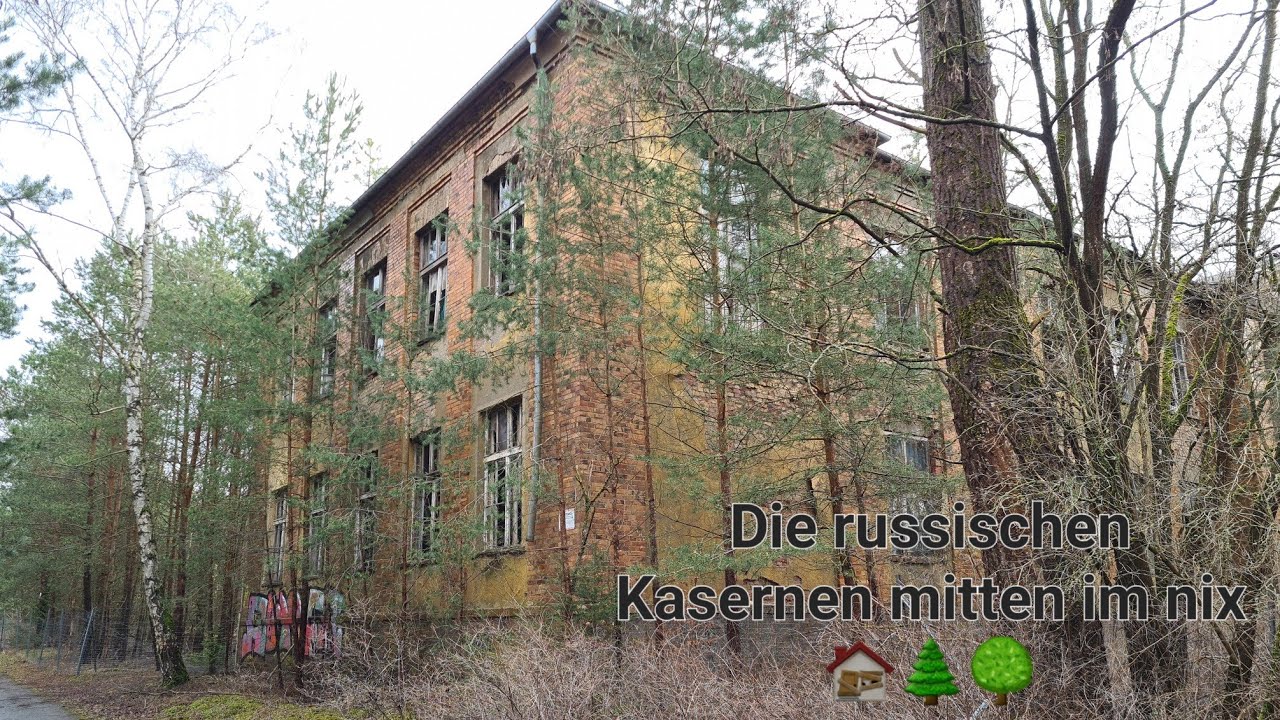 Die Kleinstadt 🏚🌳 ehemalige russische Kaserne🏚🌳