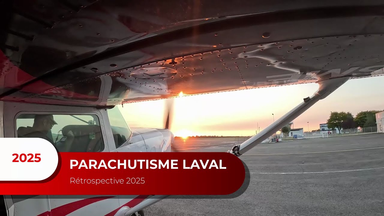 Parachutisme Laval saison 2025