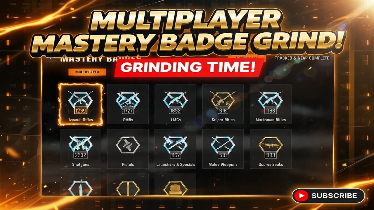 🔴 BO7 LIVE – Multiplayer Mastery Badge Grind!