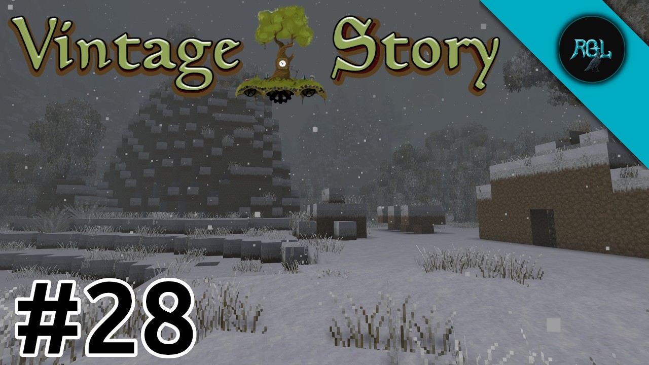 Vintage Story From Caverns to Castles: The Birth of a Dwarven Realm - [EP28] | Longplay With Mods