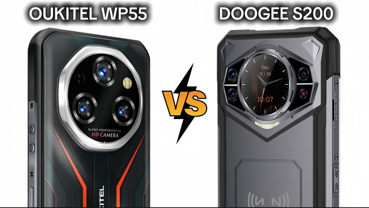 OUKITEL WP55 vs DOOGEE S200 | Full comparison