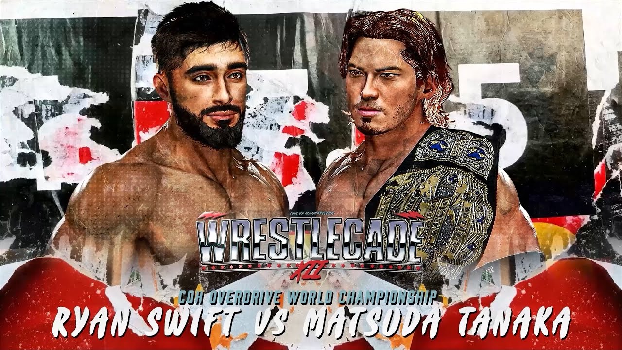 WWE 2K: Райан Свифт против Мацуды Танаки - COH WrestleCade XII (промо-ролик матча)