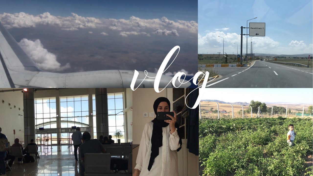 ABLAMA DOĞUM SONRASI YARDIMA GİDİYORUM || MİRANLA UÇAK YOLCULUĞU ✈️ || AĞRI TO KIRIKKALE || VLOG